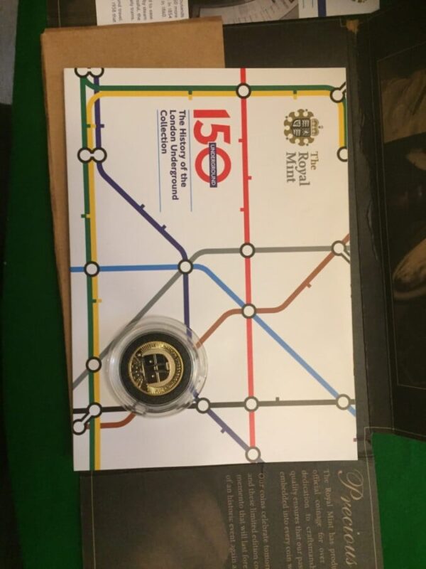 Rare Mint proof £2 London Underground coin issued 2013 as special presentation package from London mint - Image 7