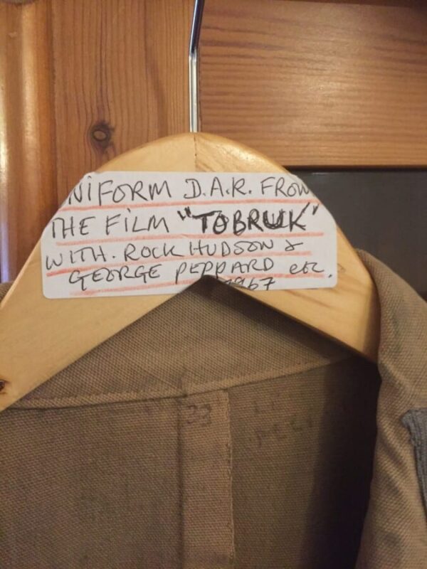 German Afrika Korps uniform from Hollywood used in the film "Tobruk" and "The Desert Rat " - Image 3