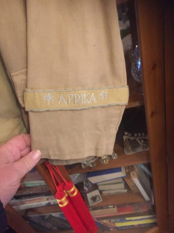 German Afrika Korps uniform from Hollywood used in the film "Tobruk" and "The Desert Rat " - Image 6
