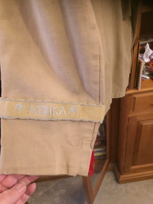 German Afrika Korps uniform from Hollywood used in the film "Tobruk" and "The Desert Rat " - Image 11