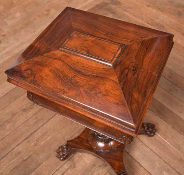 Victorian Rosewood Work Table SAI2814 - Image 7