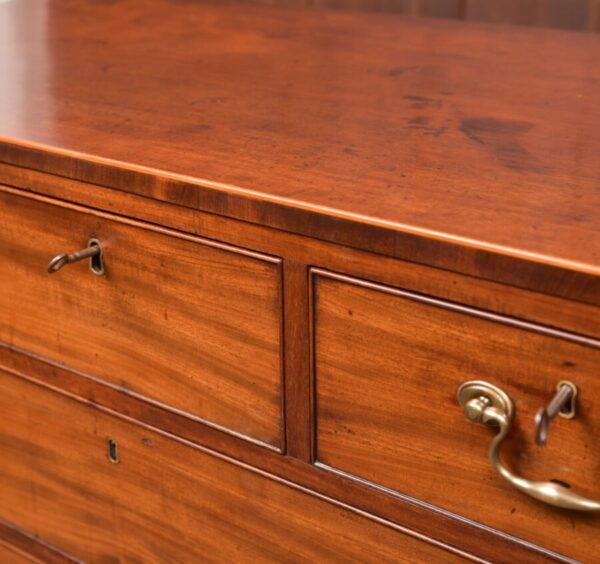 Georgian Mahogany Chest Of Drawers SAI2808 Antique Chest Of Drawers 15