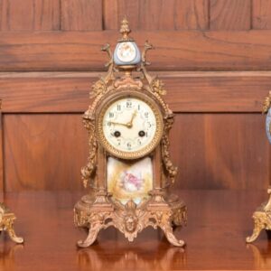 Victorian Garniture Clock Set SAI2806 Antique Clocks