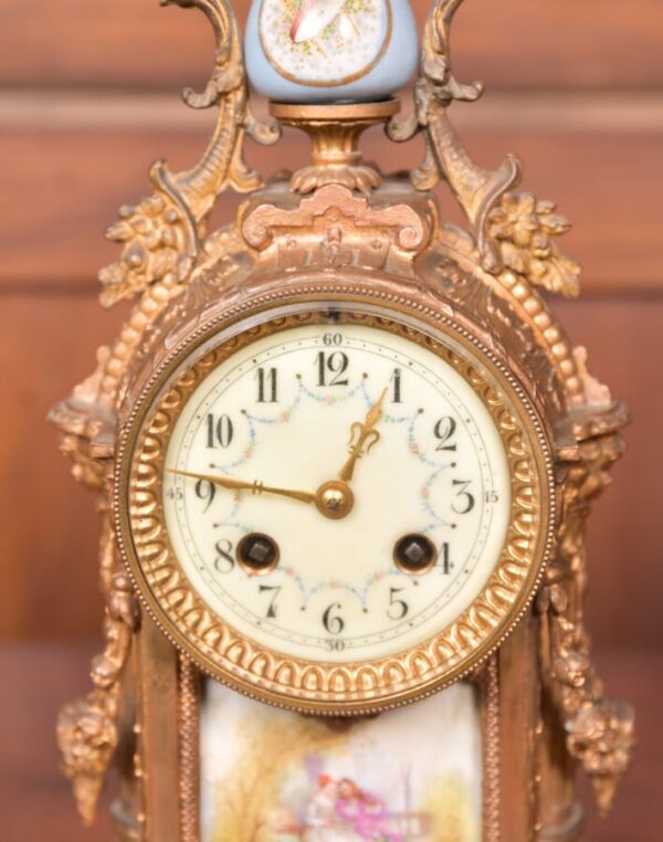 Victorian Garniture Clock Set SAI2806 Antique Clocks 7