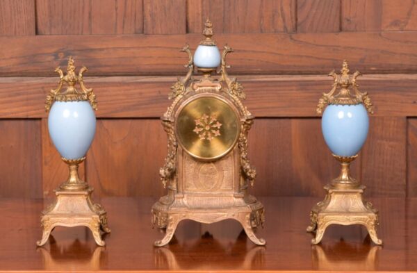 Victorian Garniture Clock Set SAI2806 Antique Clocks 10