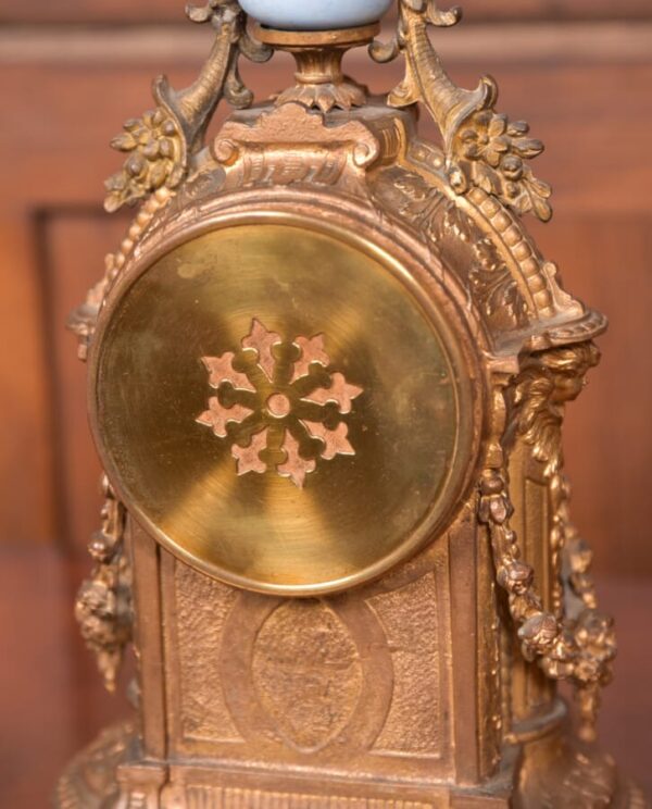 Victorian Garniture Clock Set SAI2806 - Image 7