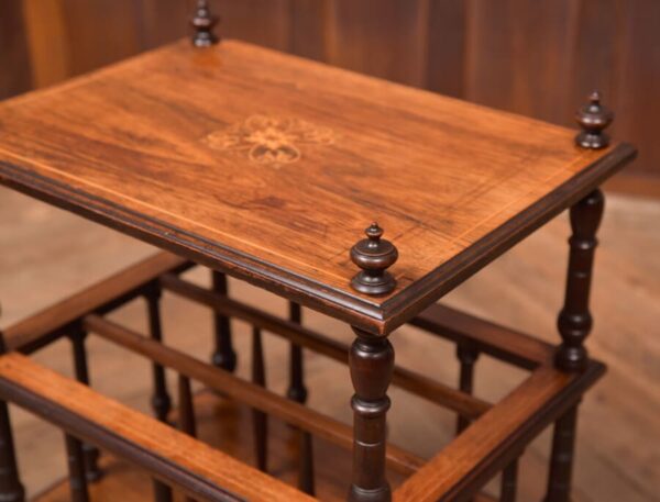 Edwardian Rosewood Canterbury SAI2812 Antique Furniture 11