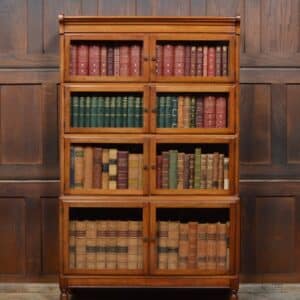 Minty Mahogany 4 Sectional Bookcase SAI2839 Minty of Oxford Bookcase Antique Bookcases