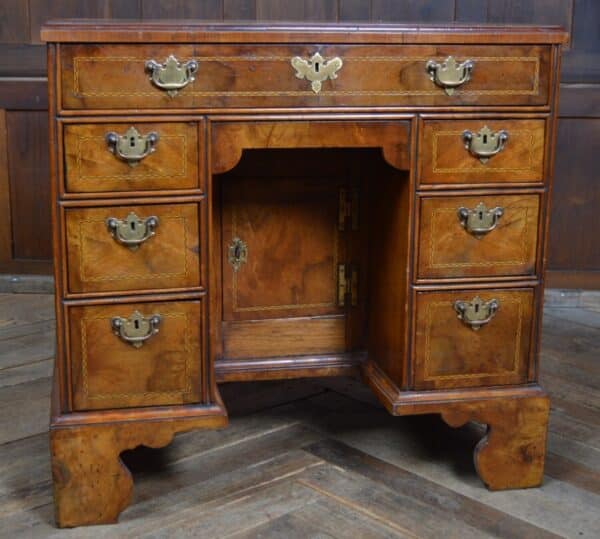 Walnut Knee-hole Desk SAI2851 Antique Desks 3