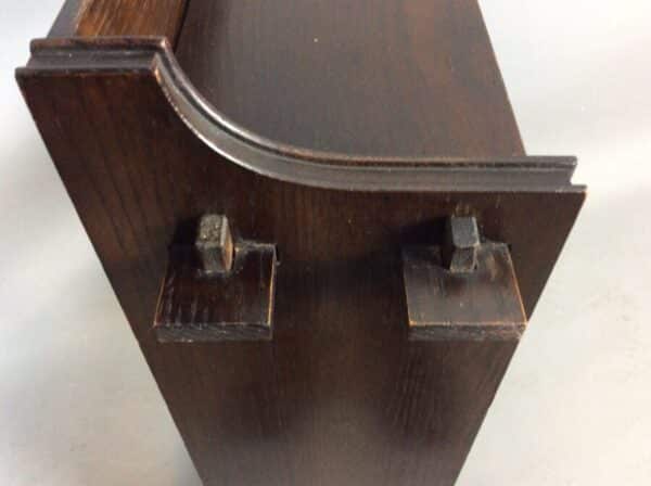 Arts & Crafts Oak Open Bookcase c1910 - Image 3