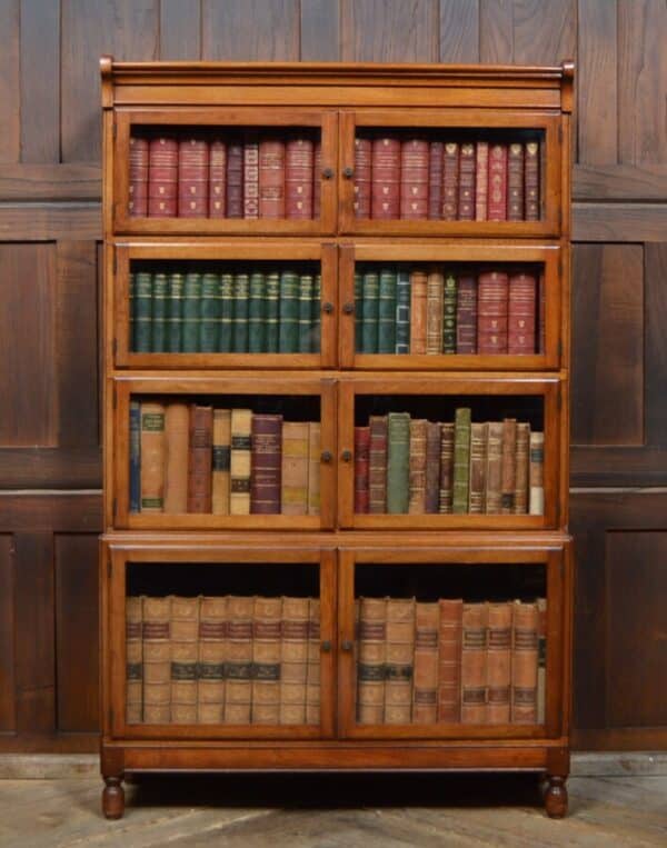 Minty Mahogany 4 Sectional Bookcase SAI2839 Minty of Oxford Bookcase Antique Bookcases 15