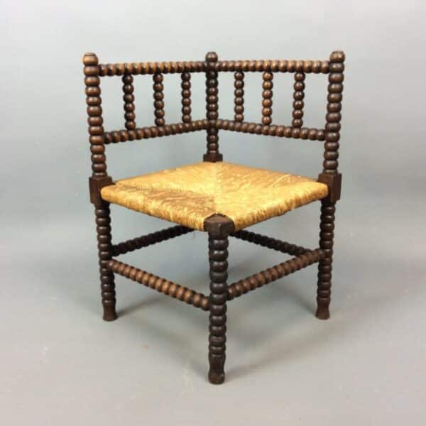 Arts & Crafts Liberty Corner Bobbin Chair c1900