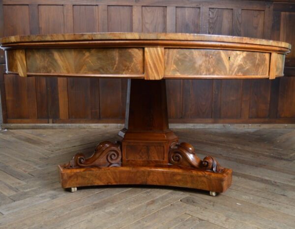 William IV Mahogany Drum Table SAI2819 Antique Tables 38
