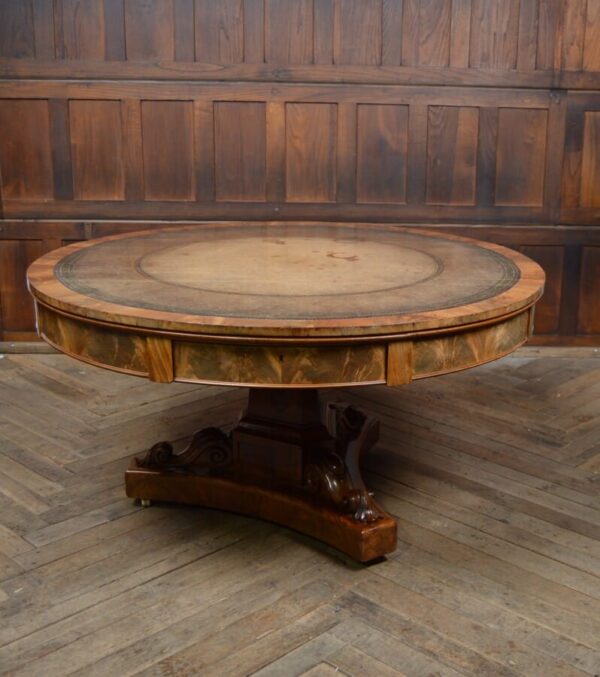 William IV Mahogany Drum Table SAI2819 Antique Tables 26