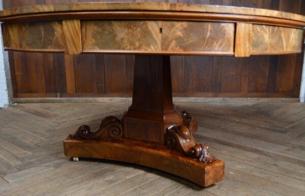 William IV Mahogany Drum Table SAI2819 Antique Tables 23
