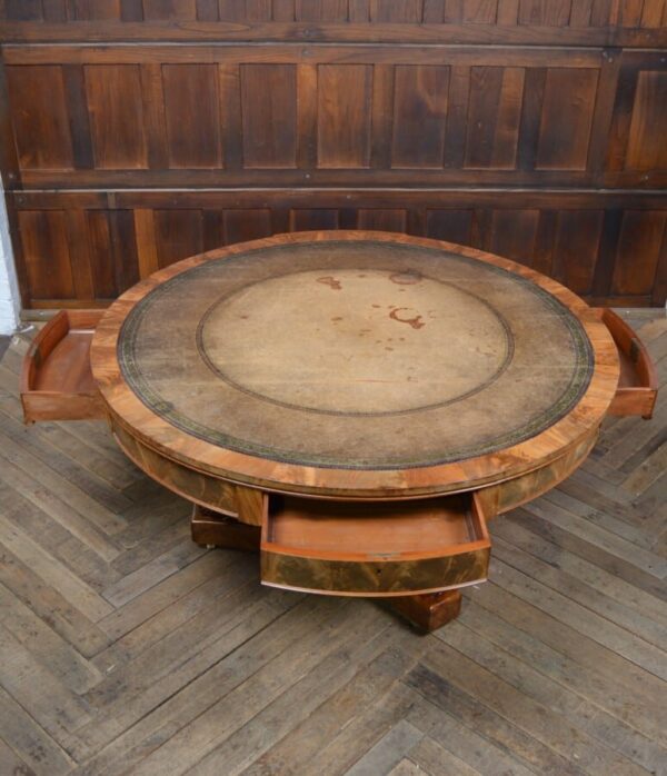 William IV Mahogany Drum Table SAI2819 Antique Tables 22