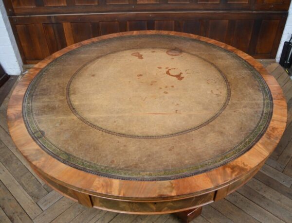 William IV Mahogany Drum Table SAI2819 Antique Tables 20