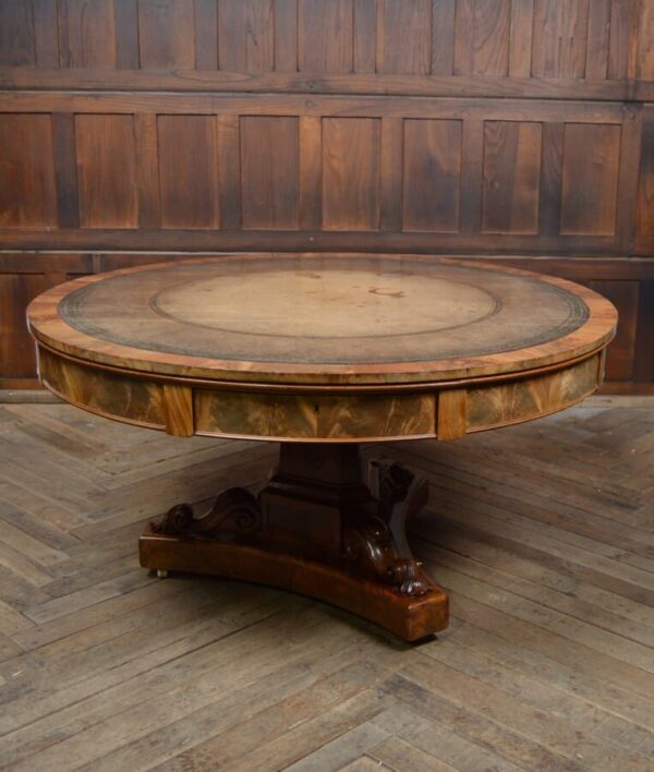 William IV Mahogany Drum Table SAI2819 Antique Tables 25