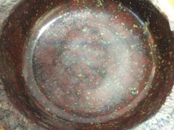 Mid Century Cornish Serpentine Stone Bowl - Image 3