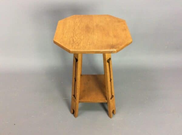Arts & Crafts Oak Side Table c1900 occasional table Antique Furniture 3