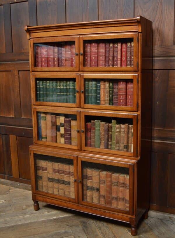 Minty Mahogany 4 Sectional Bookcase SAI2839 - Image 12