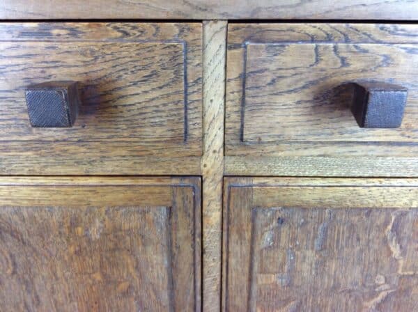 Brynmawr Cotswold School Oak Dresser c1930's - Image 6