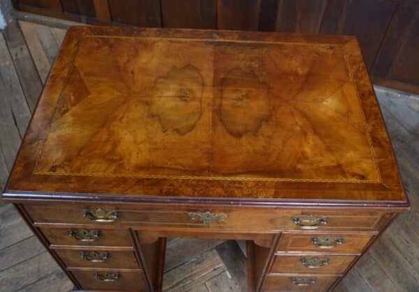 Walnut Knee-hole Desk SAI2851 - Image 15