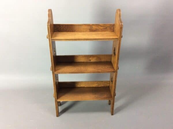 Liberty Arts & Crafts Oak Sedley Bookcase c1905 - Image 4