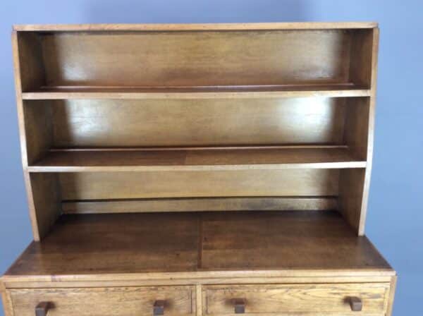 Brynmawr Cotswold School Oak Dresser c1930's - Image 4