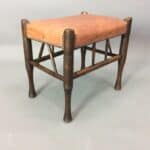 Arts & Crafts Thebes Stool by Liberty of London c1900 Liberty Antique Furniture