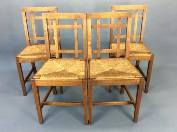 Brynmawr Cotswold School Set of Four Dining Chairs Brynmawr Furniture Antique Chairs 3