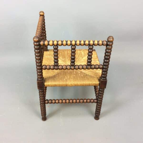 Arts & Crafts Liberty Corner Bobbin Chair c1900 - Image 4