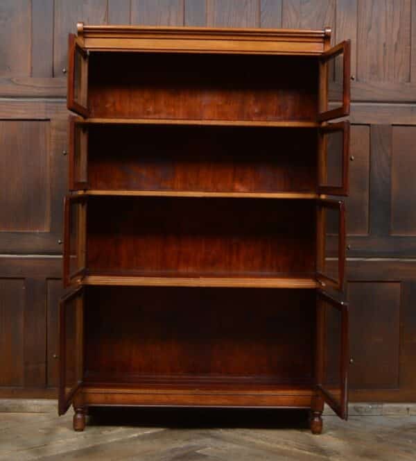 Minty Mahogany 4 Sectional Bookcase SAI2839 - Image 7