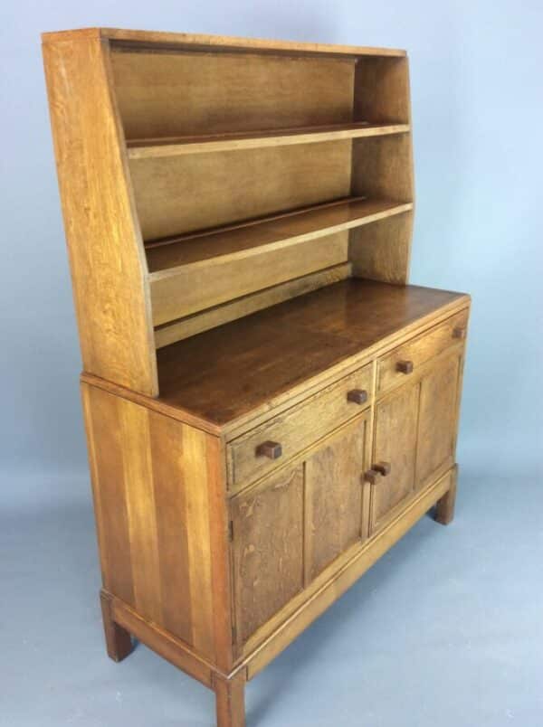 Brynmawr Cotswold School Oak Dresser c1930's - Image 8