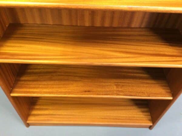 Mid Century Tall Teak Bookcase - Image 4