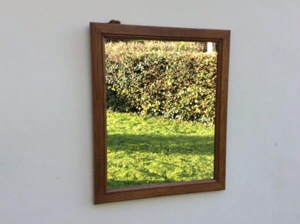 Colin 'Beaverman' Almack Oak Framed Mirror 1960's