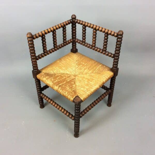 Arts & Crafts Liberty Corner Bobbin Chair c1900 Bobbin Chair Antique Chairs 4