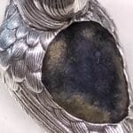 Silver Bird Pin Cushion Animal sculpture Miscellaneous