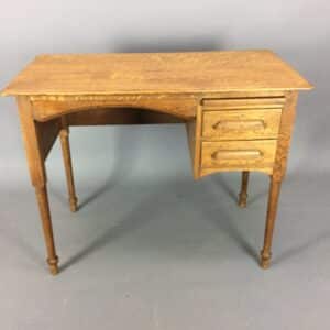 1930’s Oak Writing Desk desk Antique Desks