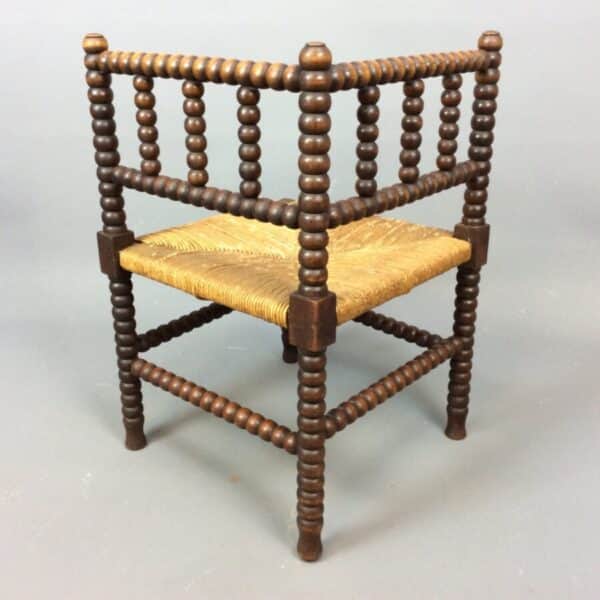 Arts & Crafts Liberty Corner Bobbin Chair c1900 - Image 5