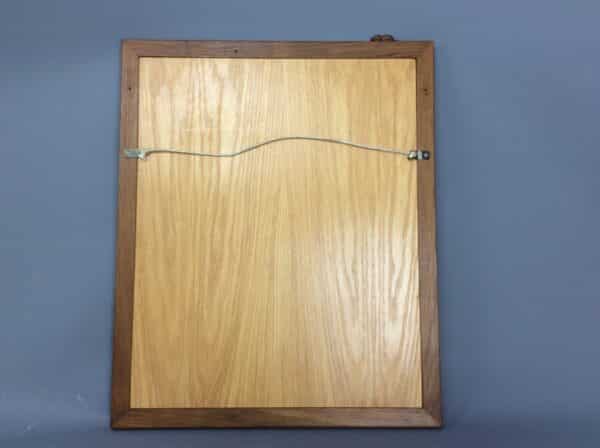 Colin 'Beaverman' Almack Oak Framed Mirror 1960's - Image 6