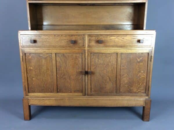 Brynmawr Cotswold School Oak Dresser c1930's - Image 3