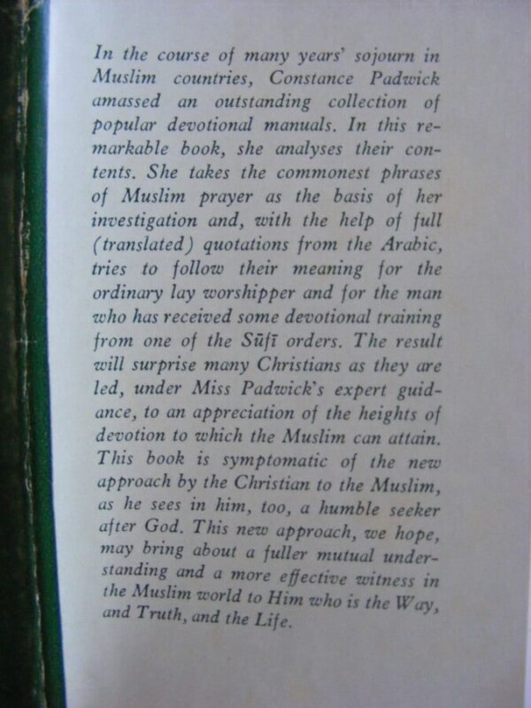 Library of Orientalist Books available: EARLY Muslim Islamic Dua Prayer books in English 1st Edition 1961 Arabian Antique Art 4