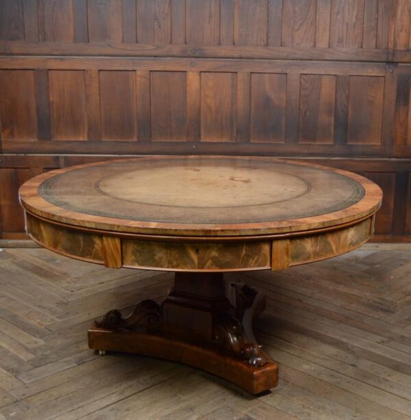William IV Mahogany Drum Table SAI2819 Antique Tables 19