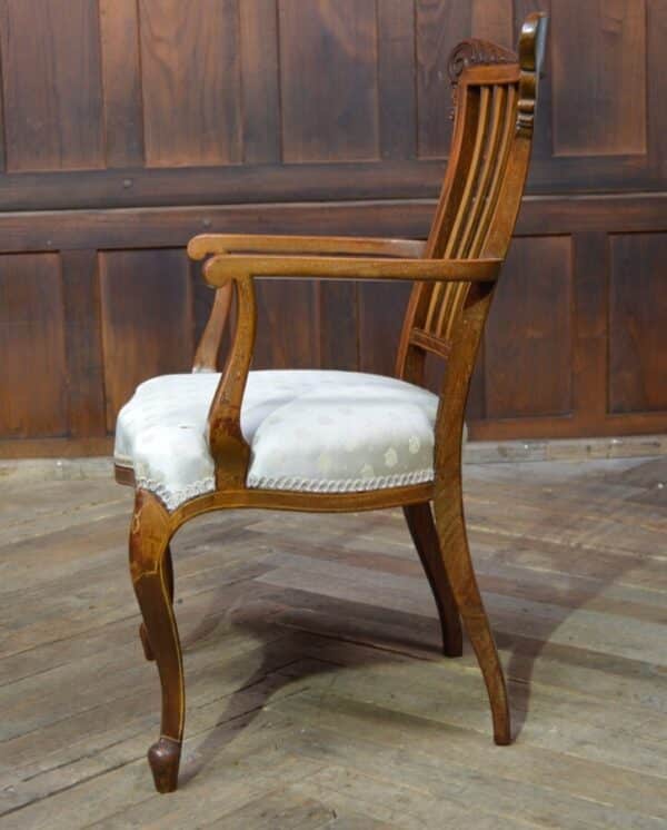 Edwardian Mahogany Arm Chair SAI2821 - Image 10