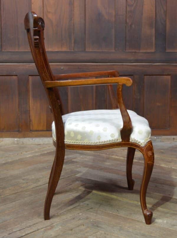 Edwardian Mahogany Arm Chair SAI2821 Antique Chairs 11