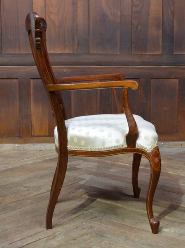 Edwardian Mahogany Arm Chair SAI2821 - Image 9