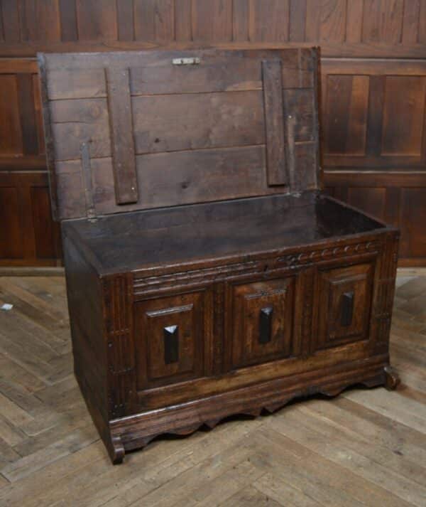 18th Century French Oak Coffer SAI2842 Antique Chests 4
