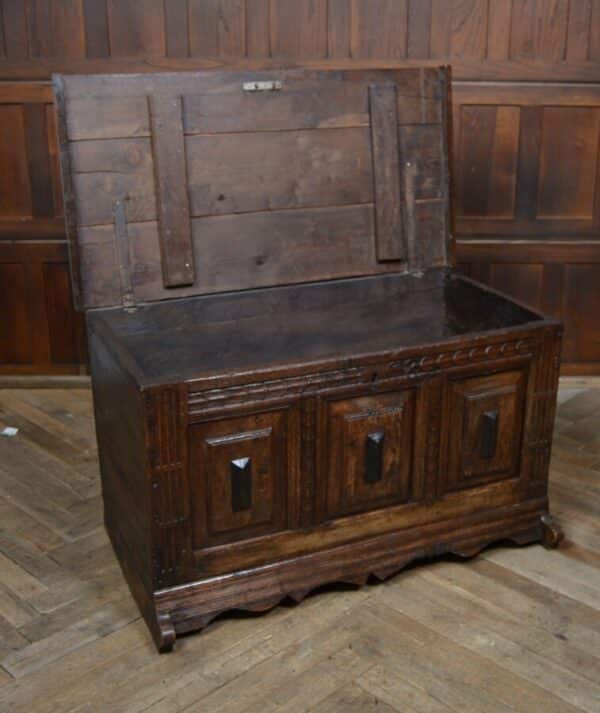 18th Century French Oak Coffer SAI2842 - Image 2