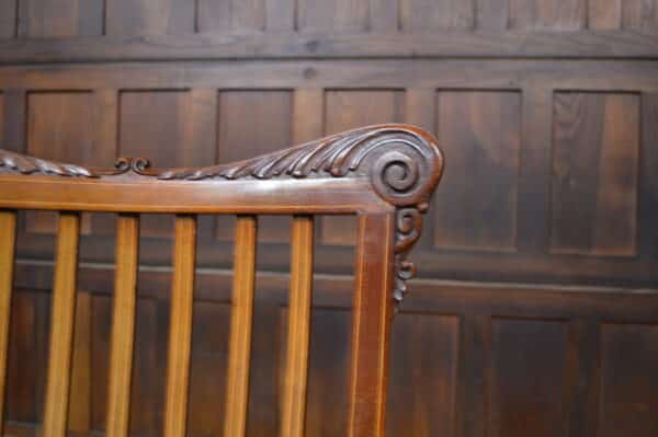 Edwardian Mahogany Arm Chair SAI2821 - Image 8